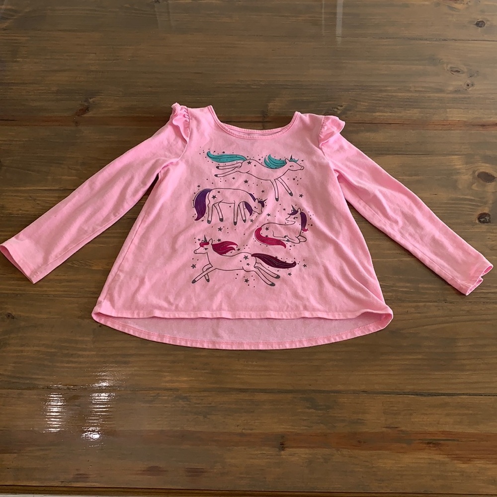 Jumping beans long sleeved shirt. Size 5t.